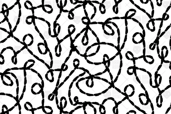 Black Line Grunge Seamless Pattern Review