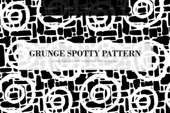 Grunge Crazy Spotty Seamless Pattern Graphics