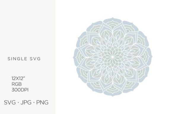 Mandala Monogram Graphics for Local Business Branding