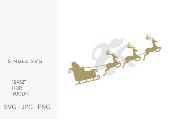 Santa Claus Sky Sledge, Letter Y Graphics for Editorial and Web Use