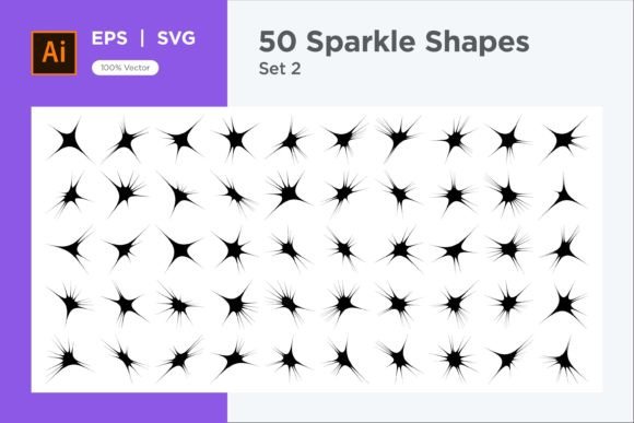 Sparkle Shape Symbol Sign V2-50 -2 Review
