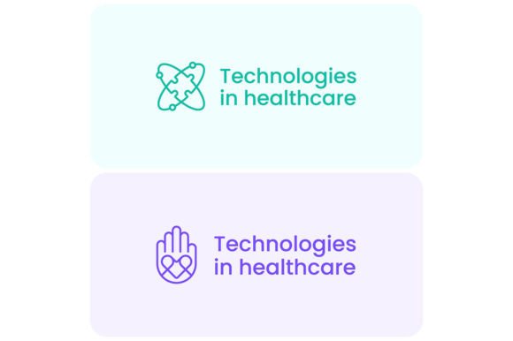Technologies in Healthcare Logo Pack for Crafting and Design